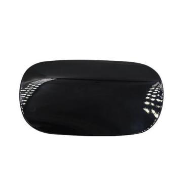 Imagem de Tampa da porta de enchimento de combustível preta brilhante A2057570106 Compatível para Mercedes Classe C W205 2015-2021 Substituição direta compatível para C300/C43/C63/C450