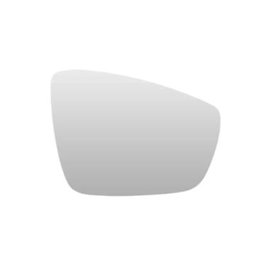 Imagem de Espelho retrovisor do carro de vidro com frente aquecida esquerda direita espelho vidro compatível com vw polo 2010 2011 2012 2013 2014 2015 2016 2017(Right)