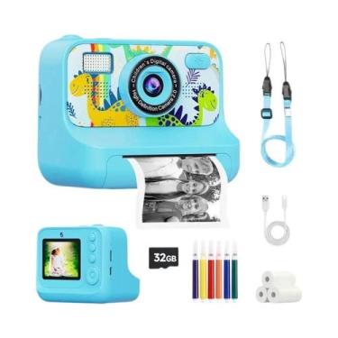 Imagem de Câmera Digital Infantil Com Dupla Lente 4000W 24 Polegadas 16X Zoom Im