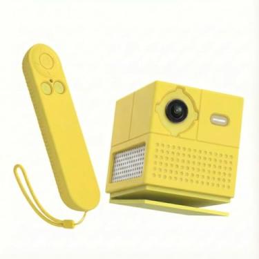 Imagem de Lyeiaa Capa de silicone Nex Playground para console e controle remoto Nex Playground, protetora, ajuste personalizado, fácil acesso Nex Playground acessórios (amarelo)