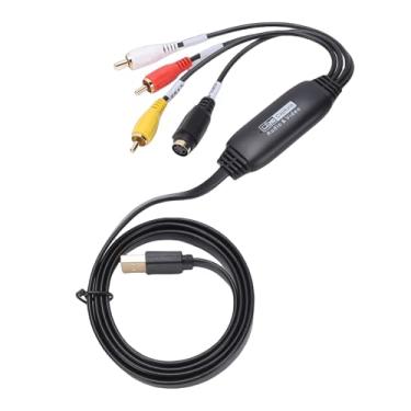 Imagem de VBESTLIFE Conversor VHS para Digital, Placa de Captura USB 2.0 1080p, Converte VHS, DV, Hi8, DVD e VCR para Digital para PC Laptop