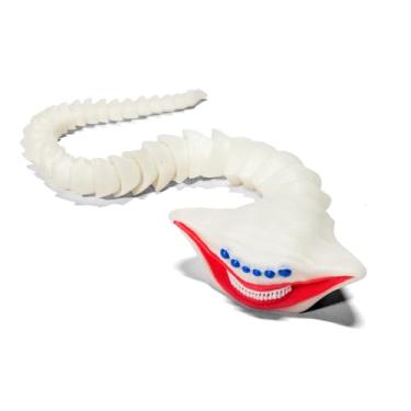 Imagem de Estatueta colecionável de raio manta luminoso impresso em 3D para decoração de mesa executiva de escritório doméstico