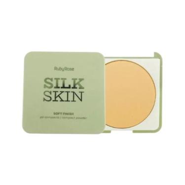 Imagem de Pó Compacto Ruby Rose Silk Skin Sunlit HBT1400-2