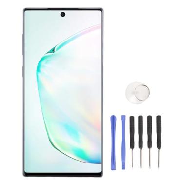 Imagem de EBTOOLS Digitalizador de Tela de Toque LCD para Note 10, Substituição de Tela LCD de 6,3 Polegadas 2280x1080px 400ppi Com Moldura e Ferramentas de Reparo, para SM N970F/N970U/N9700 (Preto)