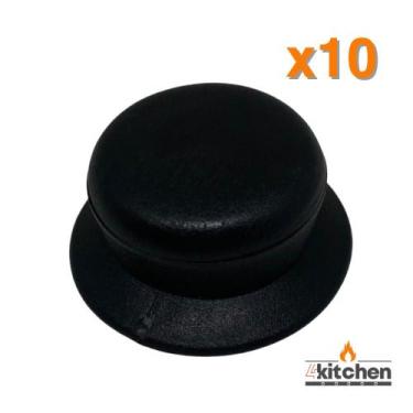 Imagem de Pomel Pegador Puxador para Tampa de Panela PPL 10 Peças - Fortplast