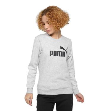 Imagem de Moletom Puma Essentials Logo Crew FL Feminino 586784-04-Feminino