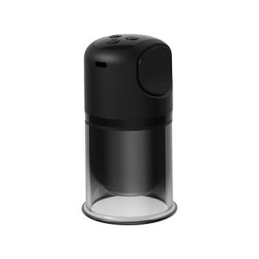 Imagem de Massageador elétrico raspador preto para costas e corpo com estojo - y