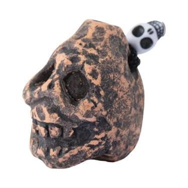 Imagem de Apito Assustador De Grito Da Morte Asteca Autêntico Para Pegadinhas Hu