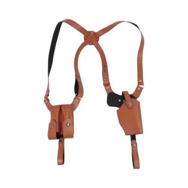 Imagem de Coldre Tático Duplo Para Porte Velado De Revistas E Arma, Bolsa De Axi