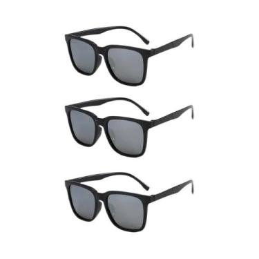 Imagem de Óculos de sol coreanos masculino/feminino dirigindo lente de mercúrio 