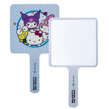 Imagem de Espelho Quadrado para Mãos Azul Hello Kitty and Friends Klass Vough