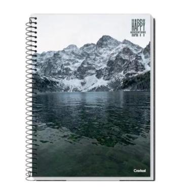 Imagem de Caderno Espiral Universitário 10 Matérias 200 Folhas Happy Adventure C