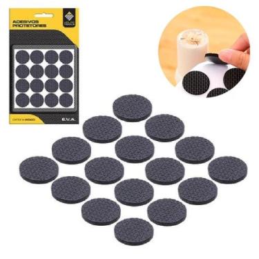 Imagem de Protetores Adesivos Kit 32 Unidades Pé De Móveis Cadeira - Casa Flex