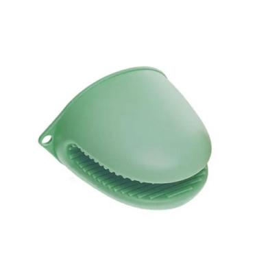 Imagem de Luva Pegador De Silicone Térmico Cozinha Forno Resistente - Verde - MI