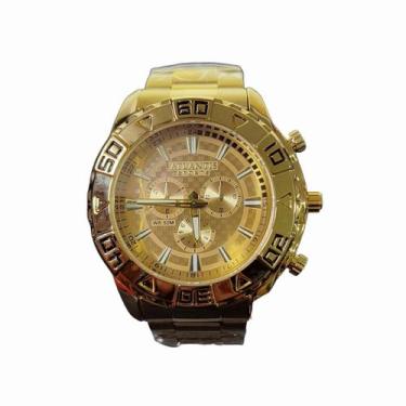 Imagem de Relógio Atlantis Masculino Dourado G3243 Grande 55mm