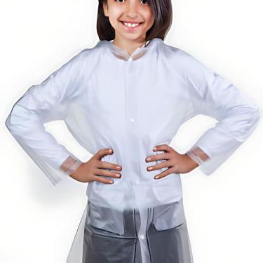 Imagem de Capa de Chuva Transparente Infantil Com Bolso - Yamacapas - Yama Capas