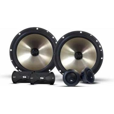 Imagem de Alto Falantes Kit 2 Vias Hurricane 6 Polegadas Q6.2 160w Rms Preto - A