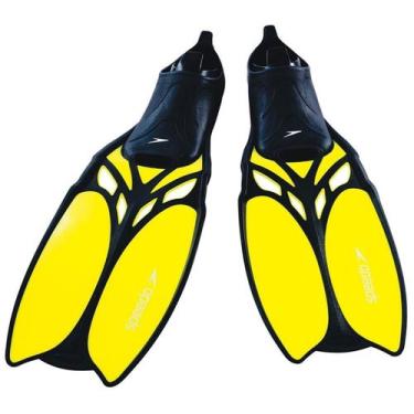 Imagem de Nadadeira Pé de Pato Speedo Laguna Fin, Amarelo, 37/38