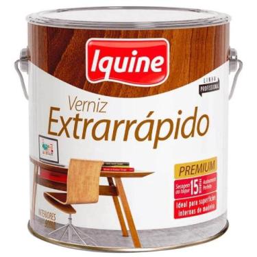 Imagem de Verniz Iquine Extra Rapido 900ml Nogueira