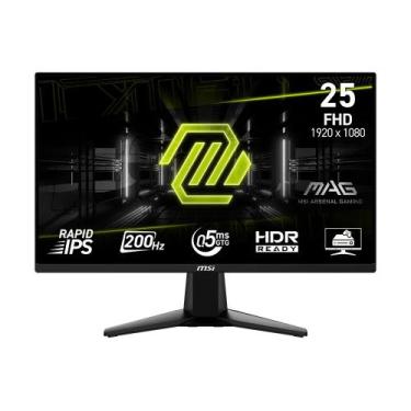 Imagem de Monitor Gamer Msi 24.5 200hz 0.5ms Full Hd 1920x1080 Preto Preto