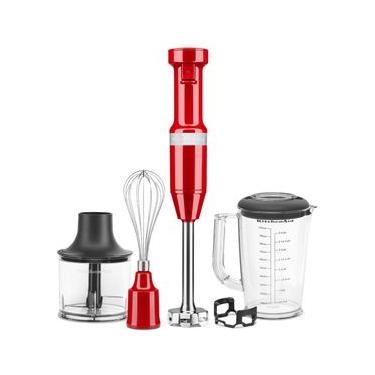 Imagem de Mixer de Mão KitchenAid Empire Red com Velocidade Variável e Capacidade de 1 Litro - KEB54AVANA
