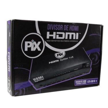 Imagem de Divisor de Vídeo HDMI 1 Entrada para 8 Saídas 1.4