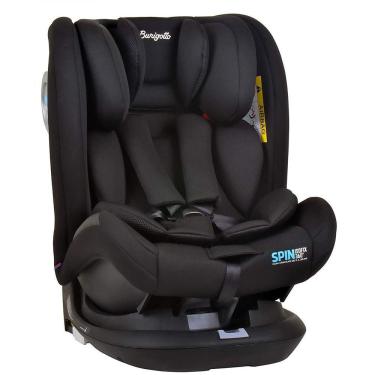 Imagem de Cadeirinha Carro Spin Isofix 360 9-36 Kg Black Burigotto