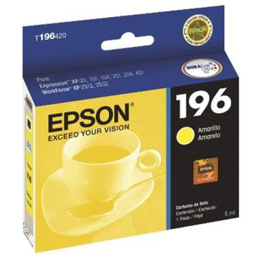 Imagem de Cartucho EPSON P/ XP-104/204/214/401 Amarelo - T196420-BR