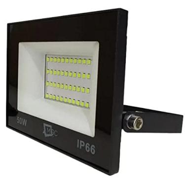 Imagem de Luminária Refletor Holofote 50W Led Verde Bivolt Ip-66