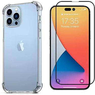 Imagem de Capa Capinha Case + Película 3d Para iPhone 14 Pro Max 6.7 - Phone Palace