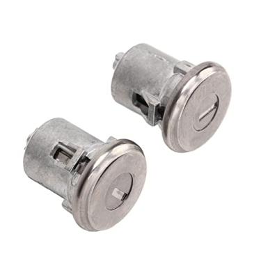 Imagem de Cilindro de trava de porta de carro com chave resistente ao desgaste alta dureza conjunto de cilindro chave de trava de porta para veículos