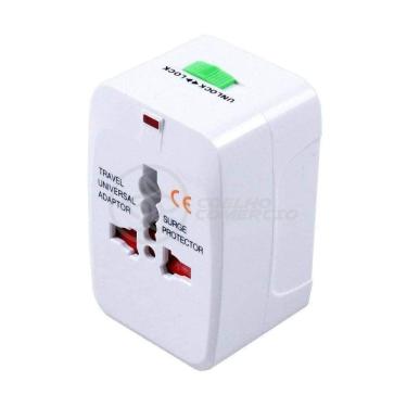 Imagem de Adaptador Tomada Universal Padrão Bivolt Aio