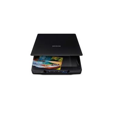 Imagem de Scanner de Mesa Epson V39II, USB, Colorido, Bivolt, Preto - V39 II