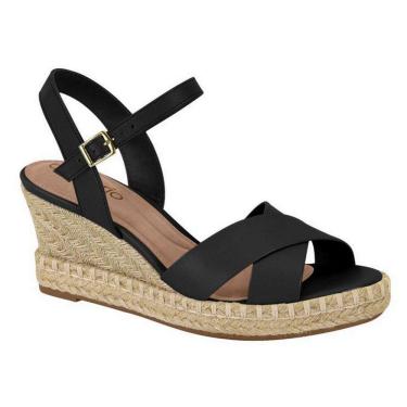 Imagem de Sandalia Anabela Beira Rio 8486.108 Napa Cordas