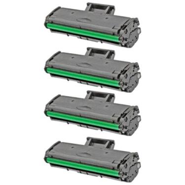 Imagem de Kit 4 Toner Compatível SAMSUNG D101 ML2160 2165 SCX3400 3405 - PRINTEC