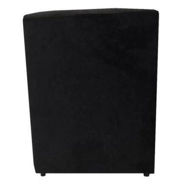 Imagem de Assento De Puff Cadeira Decoração Banco Grande em Suede 45 X 34 Cm - B