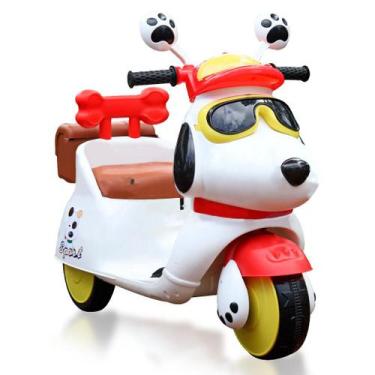Imagem de Mini Triciclo Infantil Moto Elétrica para Crianças Motinha Recarregáve