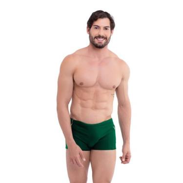 Imagem de Sunga Box Boxer Com Bolso Recorte Lateral Masculino 2024 - HYPE MODAS,