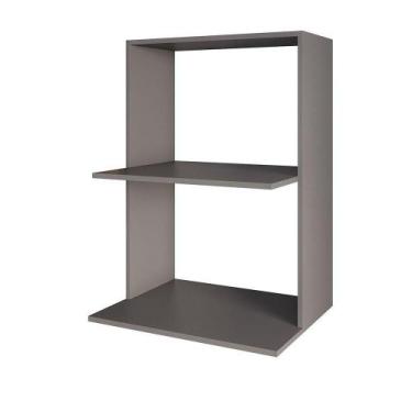Imagem de Suporte Para Microondas E Forno Nicho Suspenso Thai 60cm Grafite M12 -