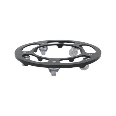 Imagem de Suporte Redondo Em Alumínio Fundido 35cm Com 5 Rodinhas - Tecnofusi, P