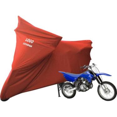 Imagem de Capa Para Proteger Moto Yamaha TT-R 125 Postagem Imediata - Mz, Vermel