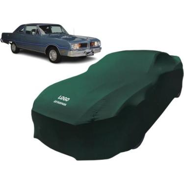 Imagem de Capa Automotiva Tecido Helanca Carro Antigo Dodge Magnum - Mz, Verde