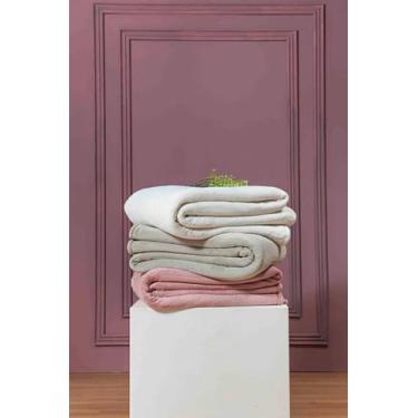 Imagem de Cobertor manta SOLTEIRO macio diversas cores 1,50m x 2,20m - SAFIRA EN