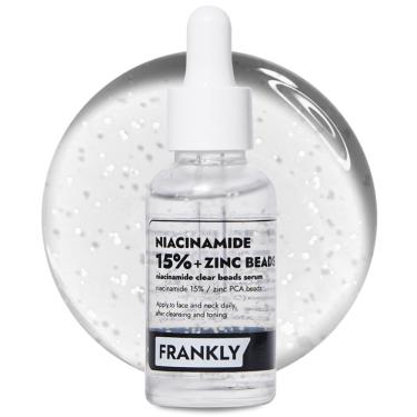 Imagem de Sérum frankly Niacinamida 15% e grânulos de zinco 30 ml para tratamento da acne
