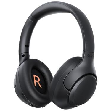 Imagem de Fone de Ouvido Bluetooth QCY H3 ANC, Cancelamento de Ruído Ativo Headphone Bluetooth 5.4 Headset com Microfone, Certificação Hi-Res Audio, Conexão Multipontos, 70 horas reprodução (Azul Acinzentado)