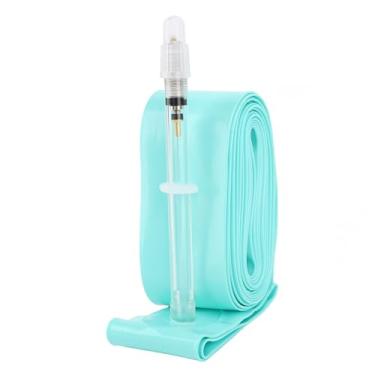 Imagem de TPU Tubo interno 700CX23C 32C Tubo de pneu de bicicleta leve de bicicleta de bicicleta de estrada com punção de válvula francesa Acessório de ciclismo durável para toda a temporada (Verde)