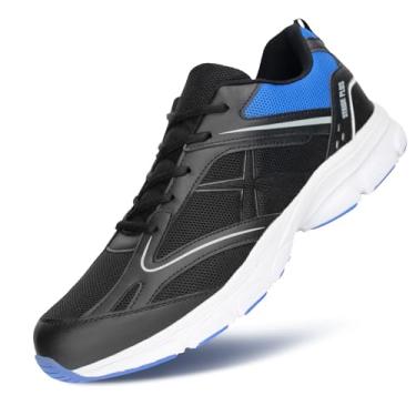 Imagem de Hawkwell Tênis esportivo masculino, tamanho grande, casual, leve, para caminhada, tamanho 43, 44, 40, 40, 40, 40, 40, 44, 50, Preto, 47