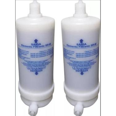 Imagem de Kit 2 Refil Vela Filtro Aqua New Junior / Classic
