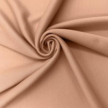 Imagem de Stylish FABRIC Forro interloque 100% poliéster de 152 cm de largura – tecido de malha leve elástico bidirecional por jarda para vestuário, maternidade, decorações de festa, cortinas, artesanato e