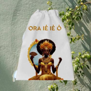 Imagem de Mochila Porta Guia Oxum Orixá Umbanda e Candomblé - Lojas Áurea